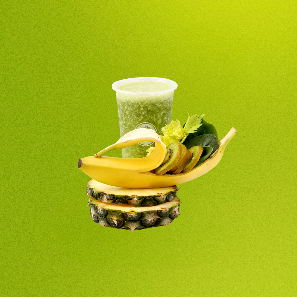 TROPICAL VITALITY - GREEN APPLE, CELERY, CUCUMBER, KALE, LEMON